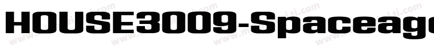 HOUSE3009-Spaceage-Black-Beta字体转换
