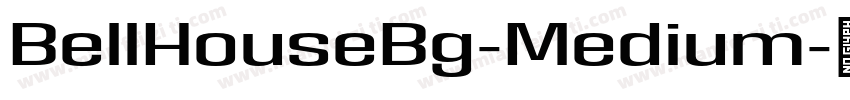 BellHouseBg-Medium字体转换