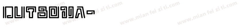 Dut801ia字体转换