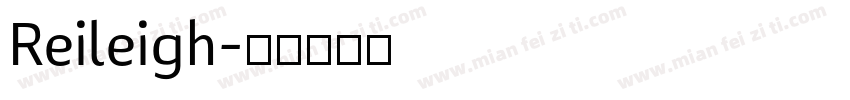 Reileigh字体转换