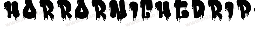 HorrorNightDrip字体转换
