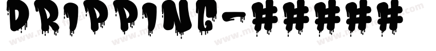 dripping字体转换