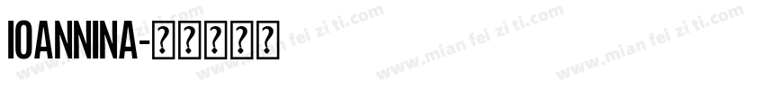 Ioannina字体转换