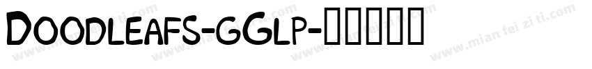 Doodleafs-gGlp字体转换