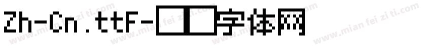 Zh-Cn.ttF字体转换