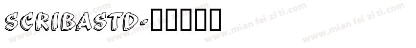 ScribaStd字体转换