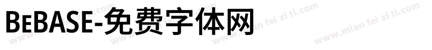 BeBASE字体转换