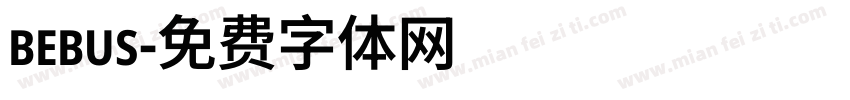 bebus字体转换