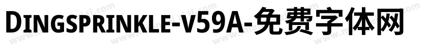 Dingsprinkle-v59A字体转换