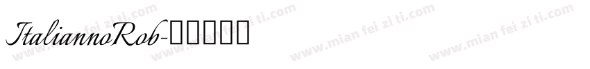 ItaliannoRob字体转换