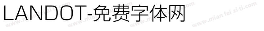 LANDOT字体转换