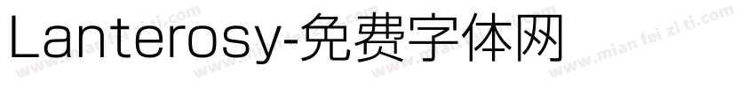 Lanterosy字体转换