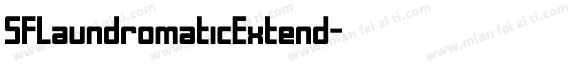 SFLaundromaticExtend字体转换