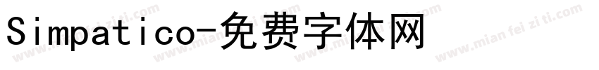 Simpatico字体转换