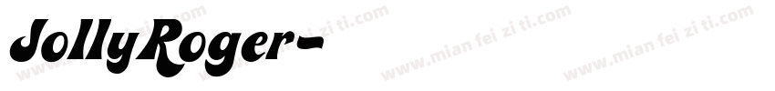 JollyRoger字体转换