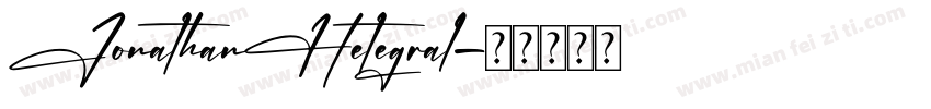 JonathanHetegral字体转换