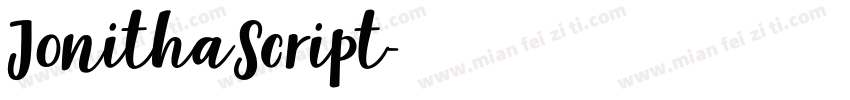JonithaScript字体转换