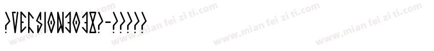 (Version303x)字体转换