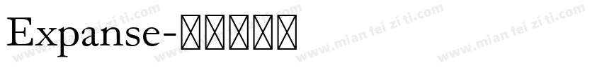 Expanse字体转换