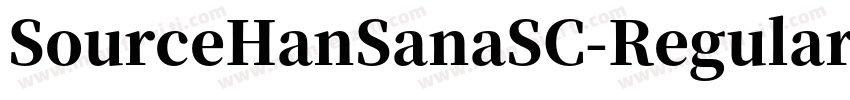 SourceHanSanaSC-Regular-subset9字体转换