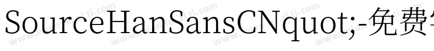 SourceHanSansCNquot;字体转换