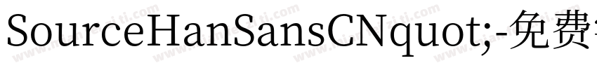 SourceHanSansCNquot;字体转换