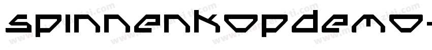 spinnenkopdemo字体转换