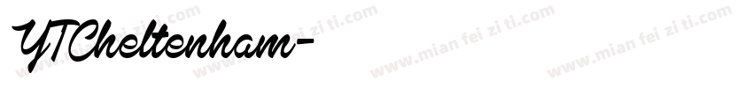 YTCheltenham字体转换