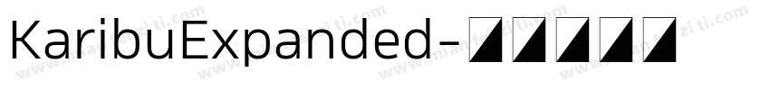 KaribuExpanded字体转换
