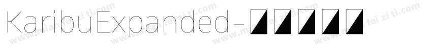 KaribuExpanded字体转换