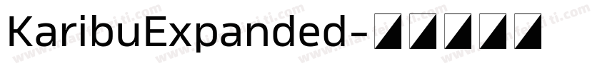 KaribuExpanded字体转换