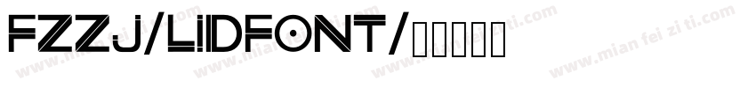 FZZJ-LIDFONT字体转换