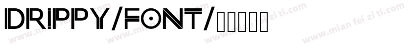 drippy-font字体转换