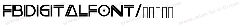 fbdigitalfont字体转换