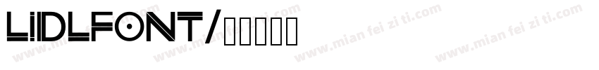 lidlfont字体转换
