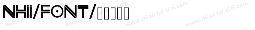 nhii-font字体转换