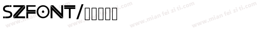 szfont字体转换