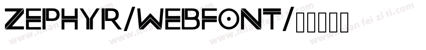 zephyr-webfont字体转换