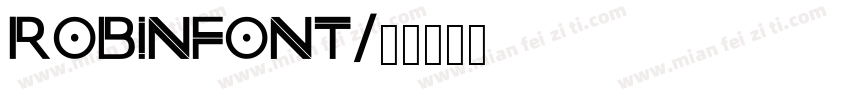 Robinfont字体转换