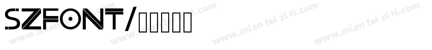 szfont字体转换