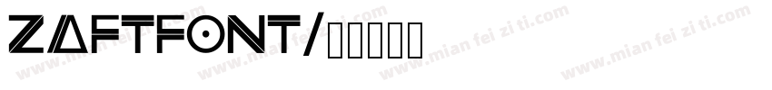 zaftfont字体转换