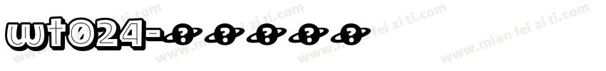 wt024字体转换