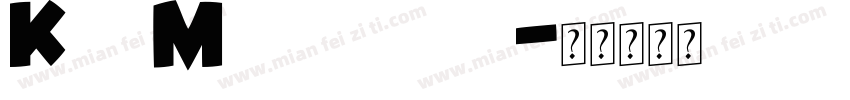 KidsMagazine字体转换