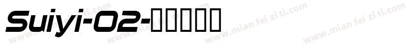 Suiyi-02字体转换