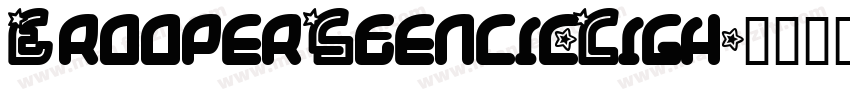 TrooperStencil-Ligh字体转换