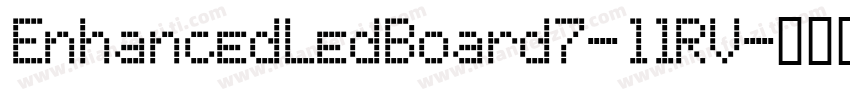 EnhancedLedBoard7-llRV字体转换