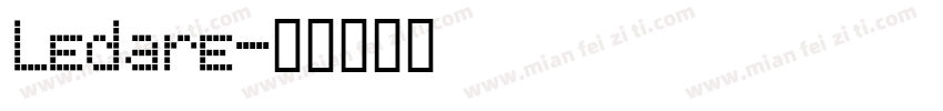 Ledare字体转换