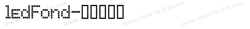 ledfond字体转换