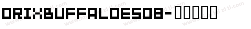ORIXBUFFALOES08字体转换