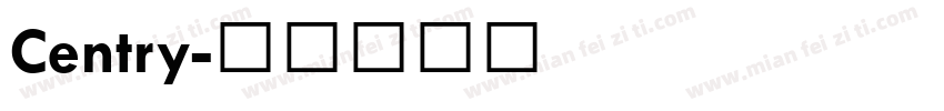 Centry字体转换